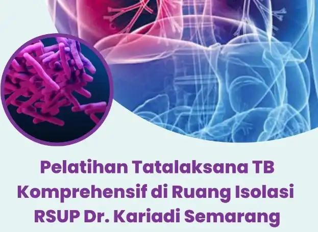 Gambar Konten Pelatihan Tatalaksana TB Komprehensif di Ruang Isolasi